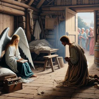  The Annunciation - Enchanting Depiction of Divinity and Humble Beginnings!